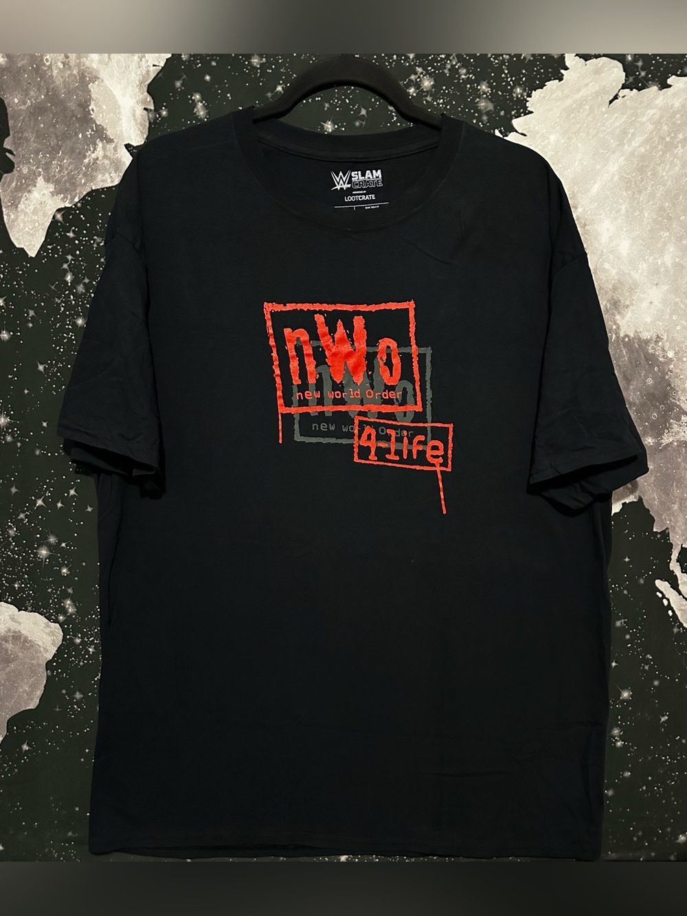 WWE Slam Crate NWO 4 Life Graphic Shirt